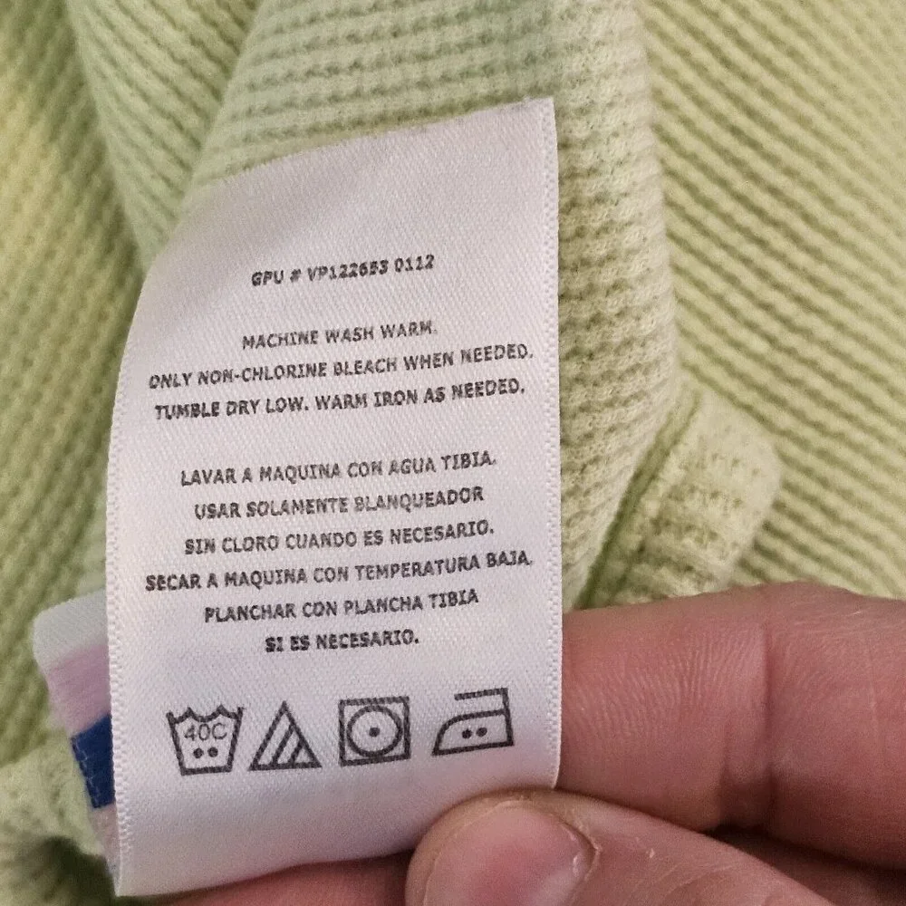 Just Born Green Baby Blanket 